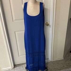 Ming Wang Bold Cobalt Knit dress